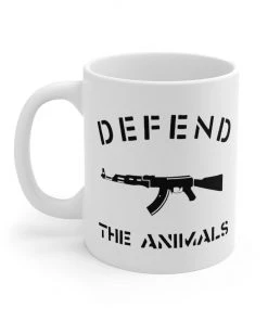 Printify Mugs Accessory | Defend The Animals | Coffee Mug