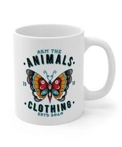 Printify Accessory | Varsity Butterfly | Coffee Mug Mugs