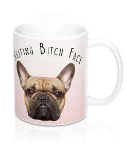 Printify Accessory | Resting Bitch Face | Coffee Mug Mugs