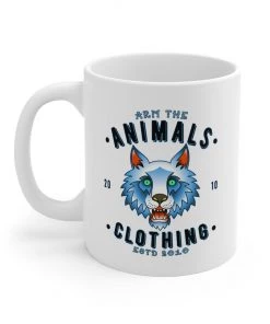 Printify Accessory | Varsity Wolf | Coffee Mug Mugs
