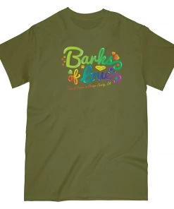 Barks Of Love Tees Unisex | BOL Rainbow Logo | Crew