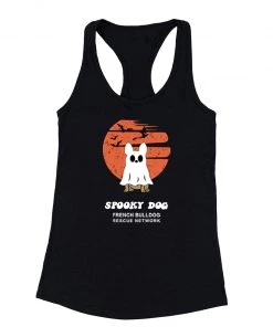 French Bulldog Rescue Network Women's | Spooky Dog | Tank Top Dog Designs