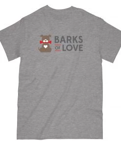 Barks Of Love Unisex | BOL Logo Stack | Crew Tees
