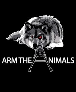 Arm The Animals Hoodies Unisex | M-16 Wolf Arctic Warfare | Hoodie