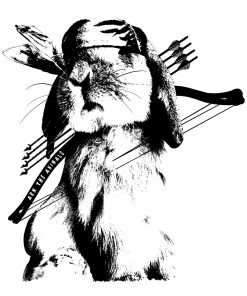 Arm The Animals Women's | Rambo Bunny | Ideal Tank Top