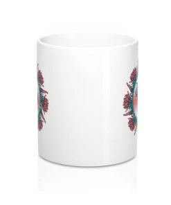 Printify Accessory | WLSOS Tulip Logo | Coffee Mug Drinkware