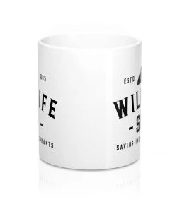 Printify Drinkware Accessory | WLSOS (1995) (Black) | Coffee Mug