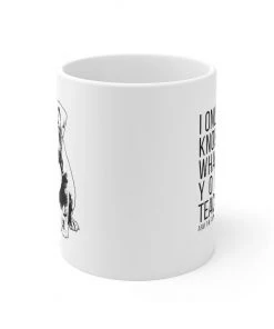 Printify Mugs Accessory | What You Teach Pittie | Coffee Mug