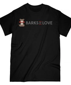 Barks Of Love Unisex | BOL Logo Line | Crew Tees