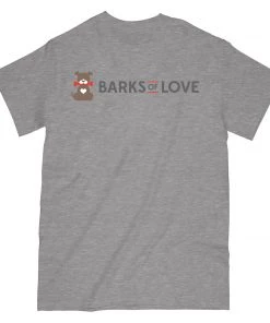 Barks Of Love Unisex | BOL Logo Line | Crew Tees