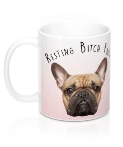 Printify Accessory | Resting Bitch Face | Coffee Mug Mugs