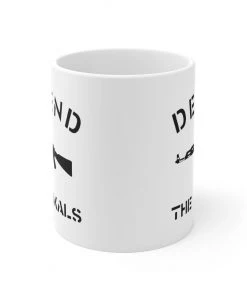 Printify Mugs Accessory | Defend The Animals | Coffee Mug
