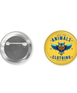 Arm The Animals Accessory | Varsity Owl | Button BIG SALE - BOGO 50!!!