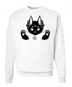 Arm The Animals Unisex | Coven Cat | Crewneck Sweatshirt Cat Designs
