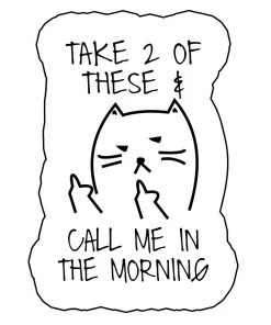 Arm The Animals Stickers | Call Me In The Morning | Die Cut Sticker BIG SALE - BOGO 50!!!