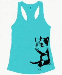 Arm The Animals Women's | Cat The Ripper | Ideal Tank Top Tank Tops