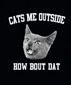 Arm The Animals Women's | Cats Me Outside, How Bout Dat | Ideal Tank Top Tank Tops