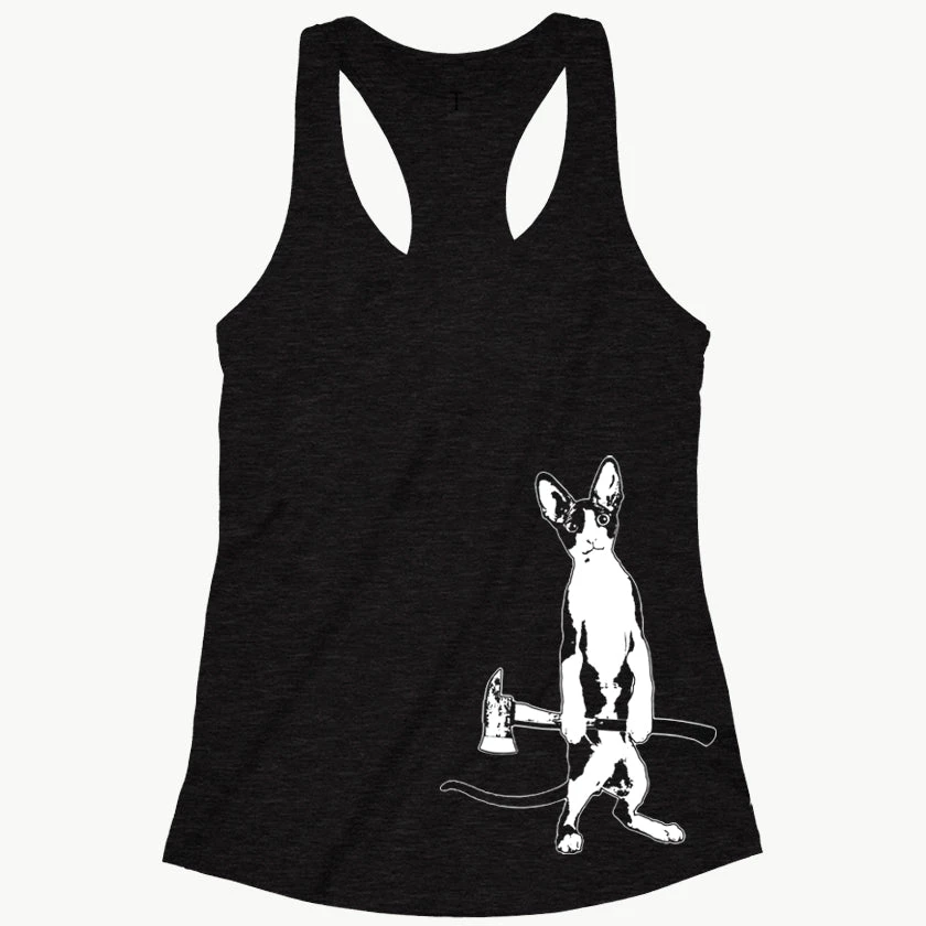 Arm The Animals Tank Tops Women's | The Catsecutioner | Ideal Tank Top