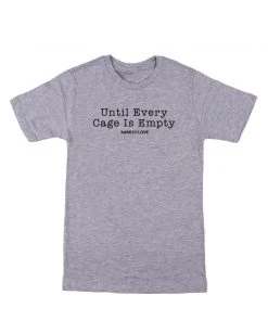 Barks Of Love Tees Unisex | Empty Every Cage | Crew