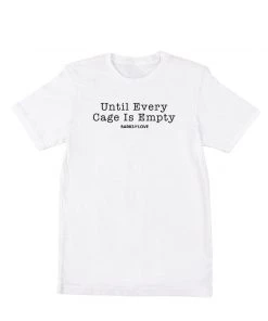 Barks Of Love Tees Unisex | Empty Every Cage | Crew