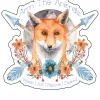 Arm The Animals Stickers | Fox Confessor | Die Cut Sticker