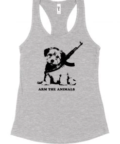 Arm The Animals Tank Tops Women's | G.I. Doge | Ideal Tank Top
