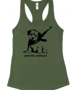 Arm The Animals Tank Tops Women's | G.I. Doge | Ideal Tank Top