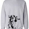 Arm The Animals Crewneck Sweatshirts Unisex | Rambo Bunny | Crewneck Sweatshirt