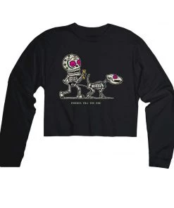 Arm The Animals Cut Crop Long Sleeves Women's | Walking Dead | Cutie Long Sleeve