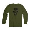 Arm The Animals Dog Designs Unisex | Dog Mom AF | Jersey Long Sleeve