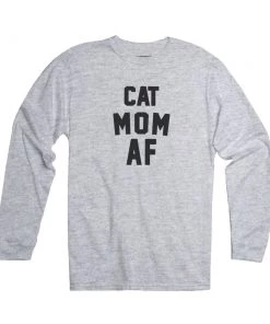 Arm The Animals Cat Designs Unisex | Cat Mom AF | Jersey Long Sleeve