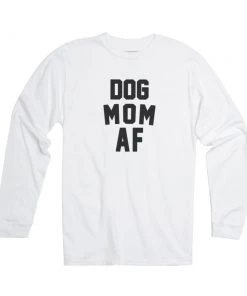 Arm The Animals Dog Designs Unisex | Dog Mom AF | Jersey Long Sleeve