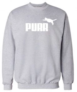 Arm The Animals Cat Designs Unisex | Purr | Crewneck Sweatshirt