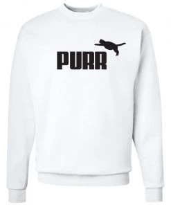 Arm The Animals Cat Designs Unisex | Purr | Crewneck Sweatshirt