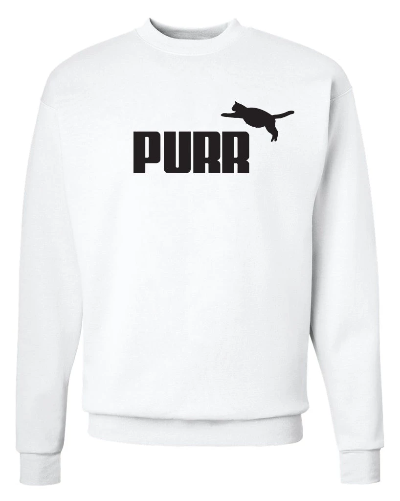 Arm The Animals Cat Designs Unisex | Purr | Crewneck Sweatshirt