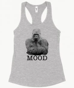 Arm The Animals Women's | Mood Unamused Gorilla | Ideal Tank Top