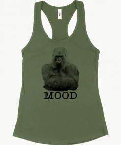 Arm The Animals Women's | Mood Unamused Gorilla | Ideal Tank Top