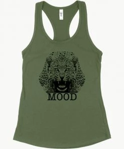 Arm The Animals Women's | Mood Fierce Leopard | Ideal Tank Top Tank Tops