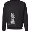 Arm The Animals Crew Sweatshirts Unisex | Mortar Meow | Crewneck Sweatshirt