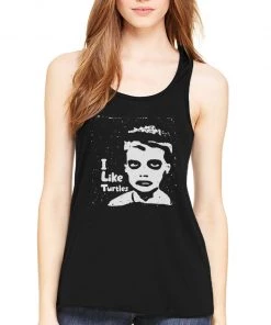 Arm The Animals Women's | I Like Turtles | Ideal Tank Top Tank Tops