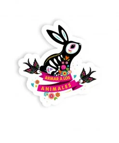 Arm The Animals BIG SALE - BOGO 50!!! Stickers | Bunny Alebrije | Die Cut Sticker