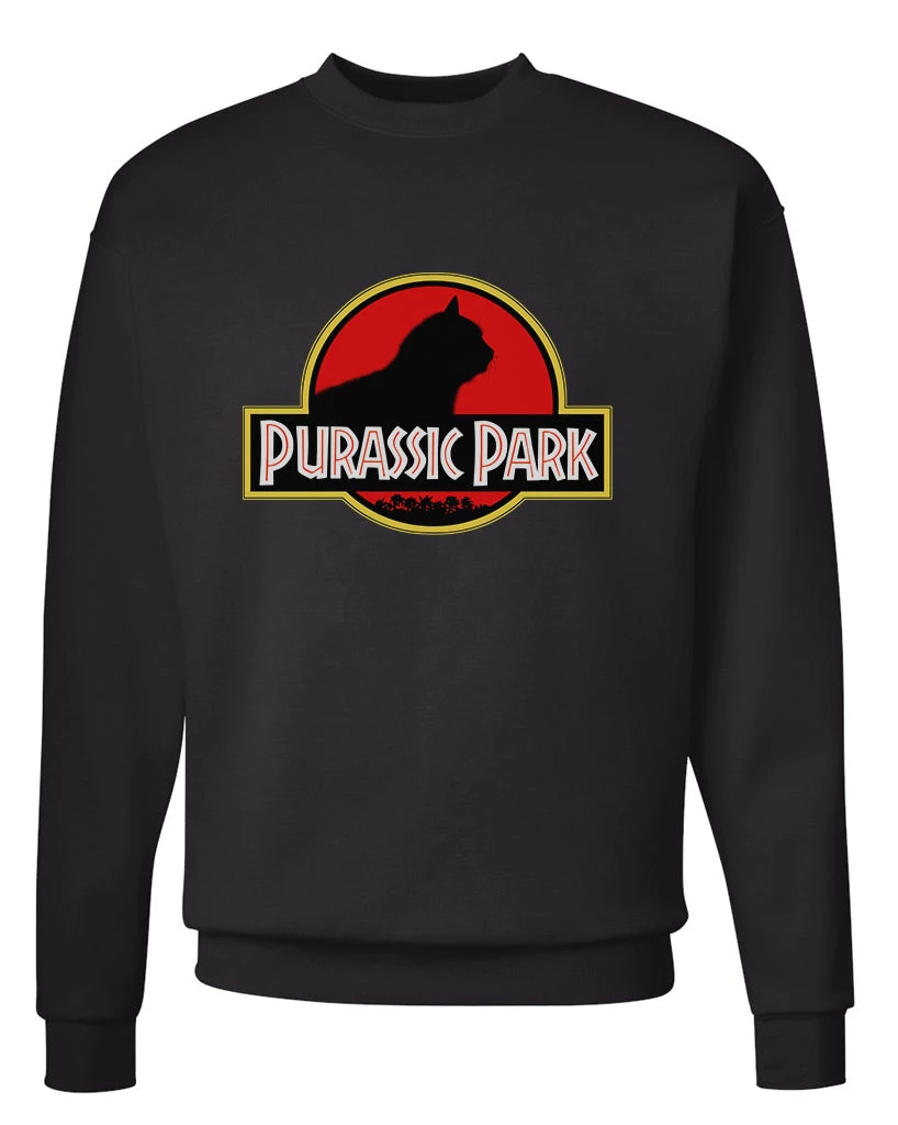 Arm The Animals Unisex | Purassic Park | Crewneck Sweatshirt Cat Designs