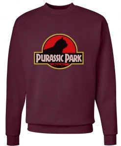 Arm The Animals Unisex | Purassic Park | Crewneck Sweatshirt Cat Designs