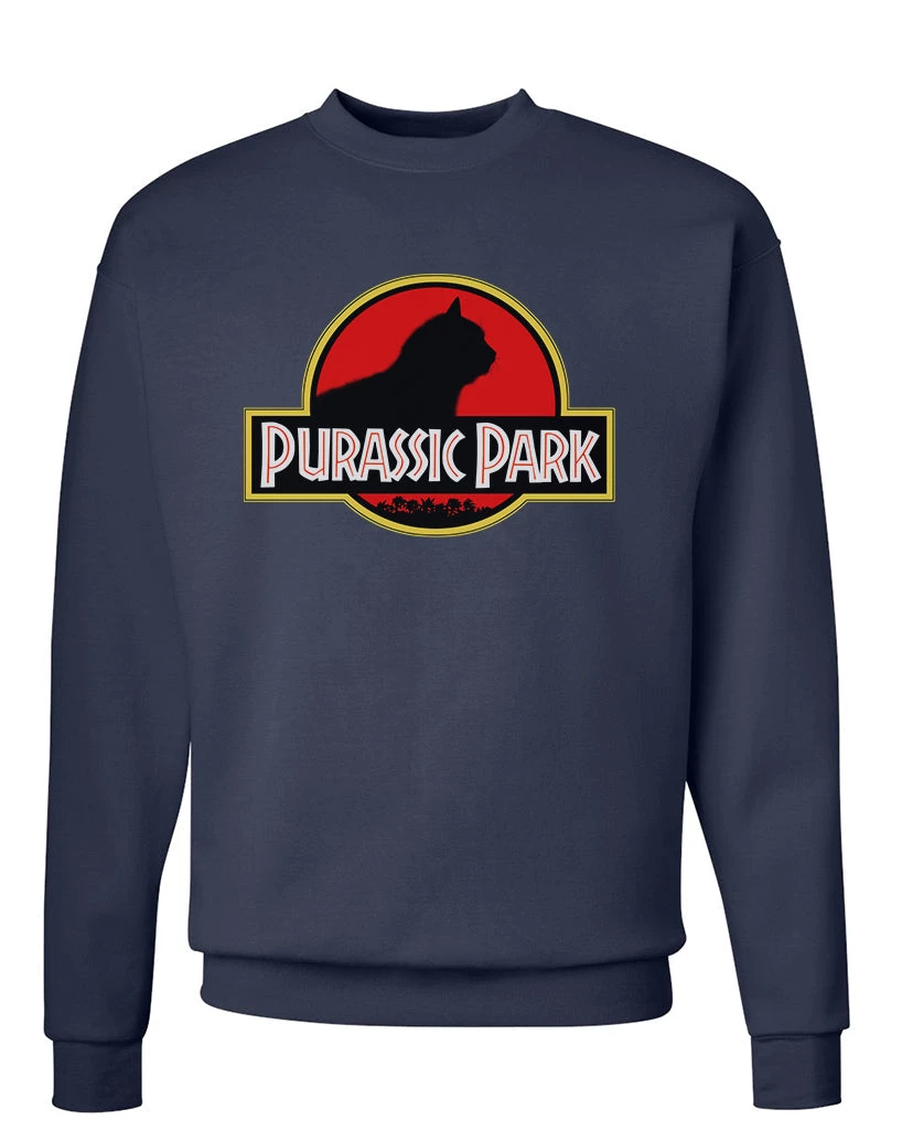 Arm The Animals Unisex | Purassic Park | Crewneck Sweatshirt Cat Designs