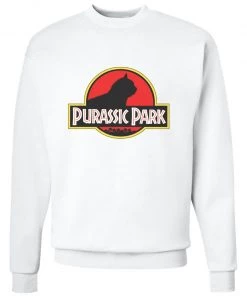 Arm The Animals Unisex | Purassic Park | Crewneck Sweatshirt Cat Designs