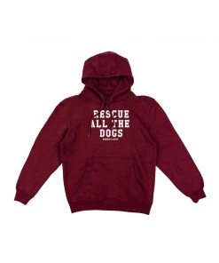 Barks Of Love Unisex | Rescue All The Dogs | Hoodie Dog Designs