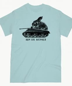 Arm The Animals Unisex | Renegade Bunny | Crew Tees