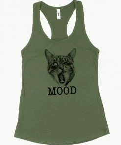 Arm The Animals Women's | Mood Savage Cat | Ideal Tank Top
