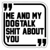 Arm The Animals Dog Designs Stickers | Sh*t Talkers Dog | Die Cut Sticker
