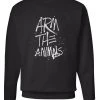 Arm The Animals Unisex | ATA Splatter Logo | Crewneck Sweatshirt Crewneck Sweatshirts